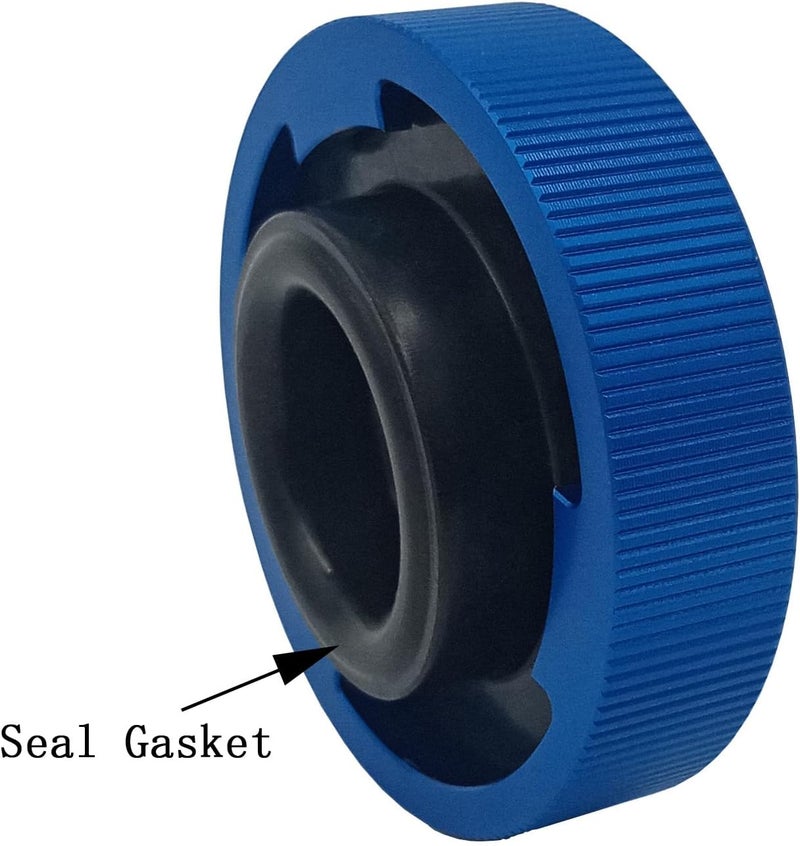 kweiny Brake Master Cylinder Cap Aluminum Compatible with Chrysler Dodge Jeep Ram 2001-2024 Some Models - Image 4